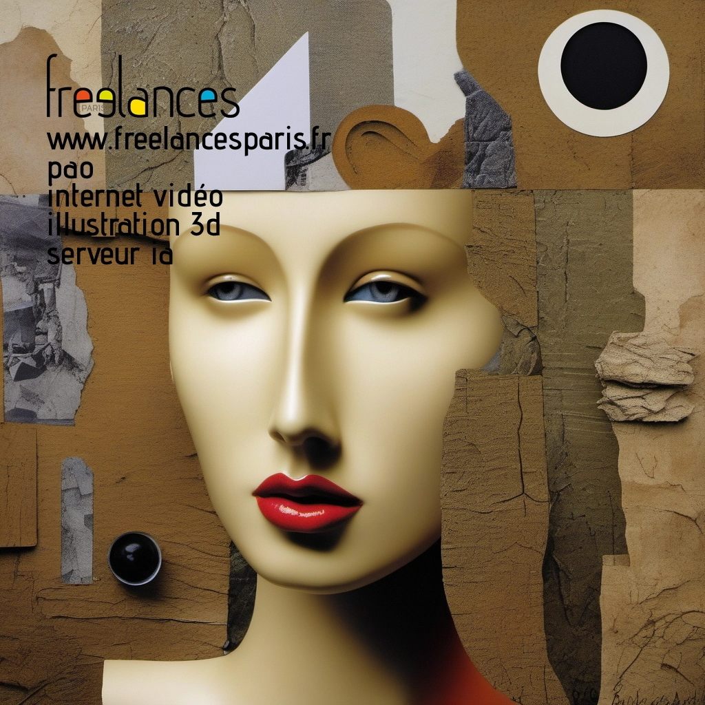 Pao mise en page internet vidéo illustration 3d serveur IA générative AI freelance paris studio de création magazines 49z21bk0